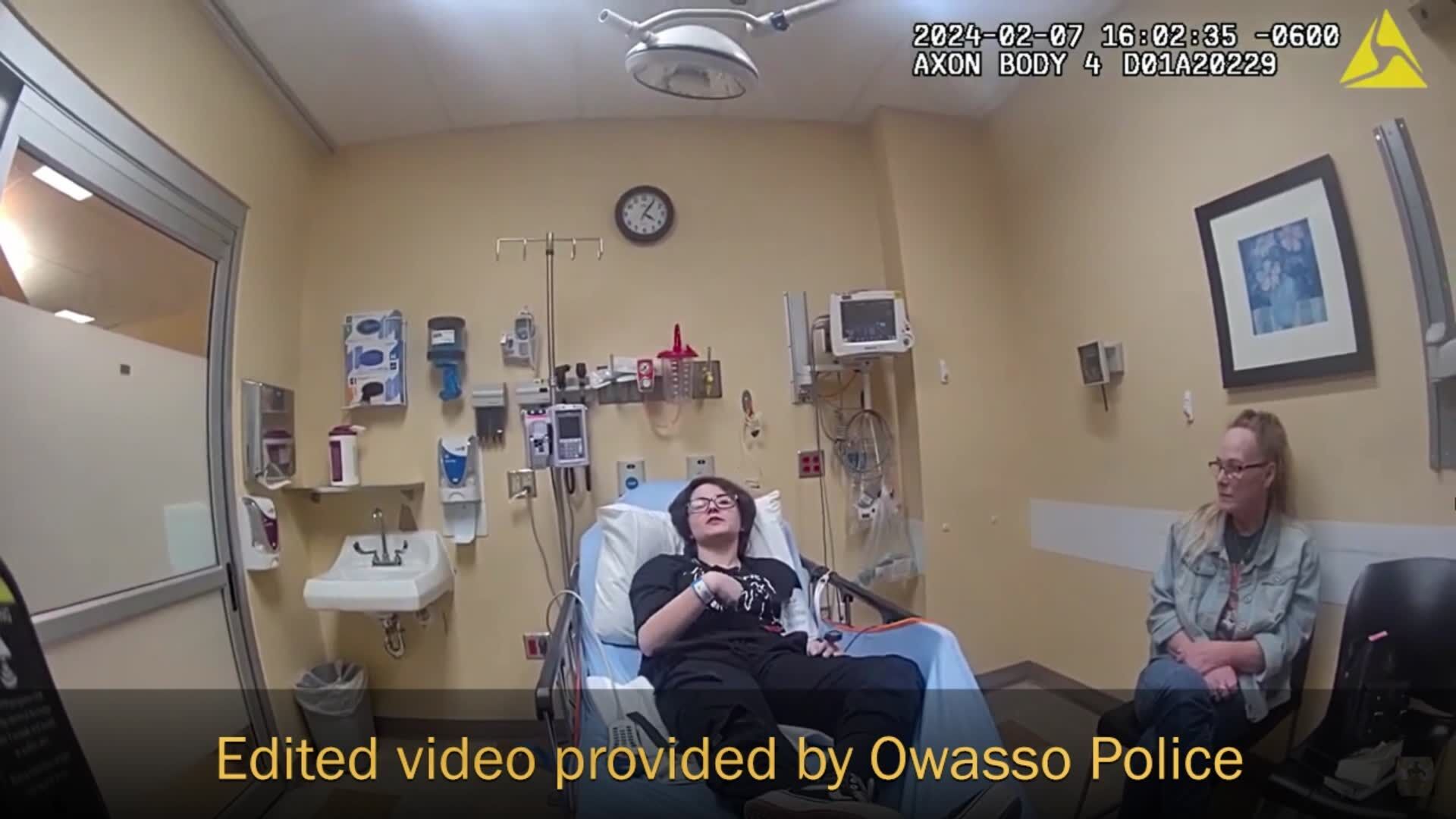 Owasso police release video of Nex Benedict interview from hospital bed